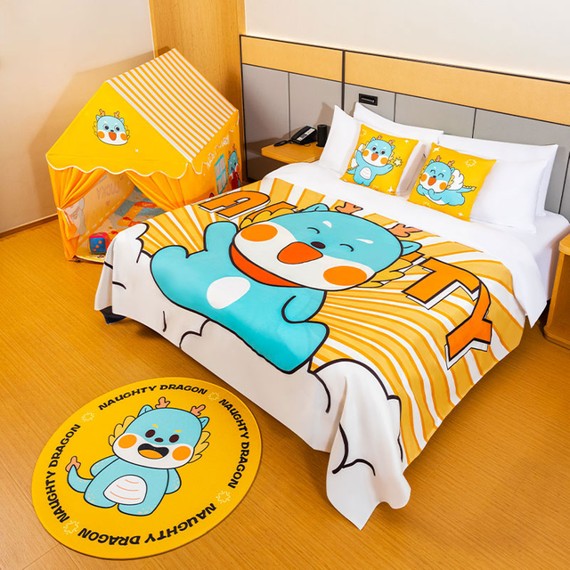 Naughty Little Green Dragon Theme Room Basic Package