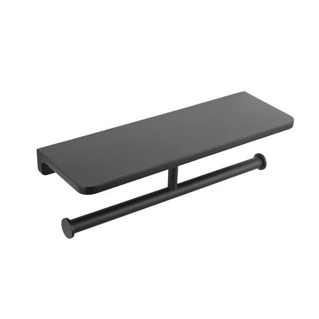 Grey Zinc Alloy Paper Towel Holder