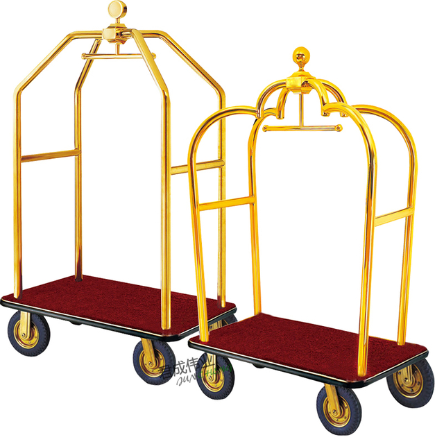 XL-7A Stainless Steel Luggage Trolley for Hotel