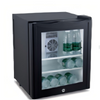 Mini Refrigerator Semi-silent Glass Door for Hotels