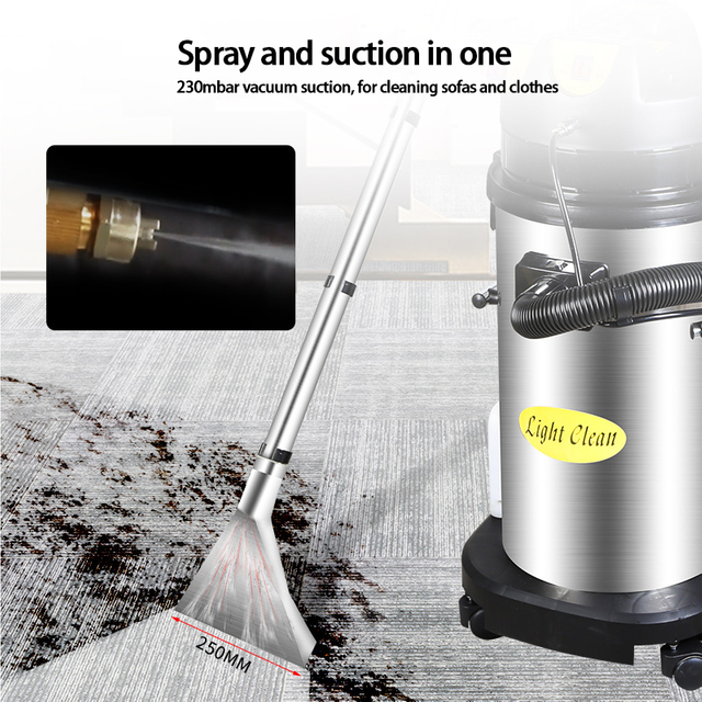 Double Water Tank Large Capacity Multi-function Spray Suction Integrated Carpet Sofa Cleaning Machine
