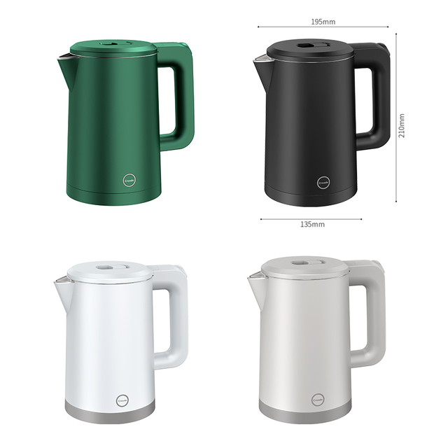 Creade K-0106 Electric Kettle 1.0L Double Layer Anti-Scald