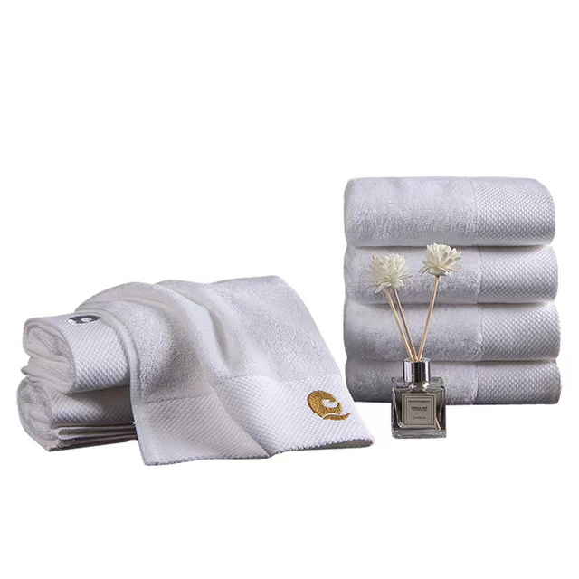 16s Platinum Satin Cotton Bath Towel for Hotels