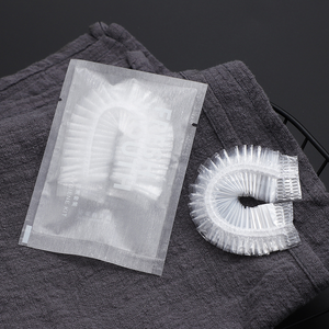 Hotel Disposable Shower Cap Plastic Strip Style