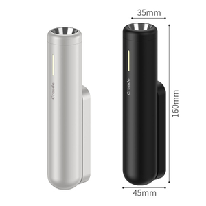 Hotel Wall-Mounted Emergency Flashlight K-SD001 – Grey / Black