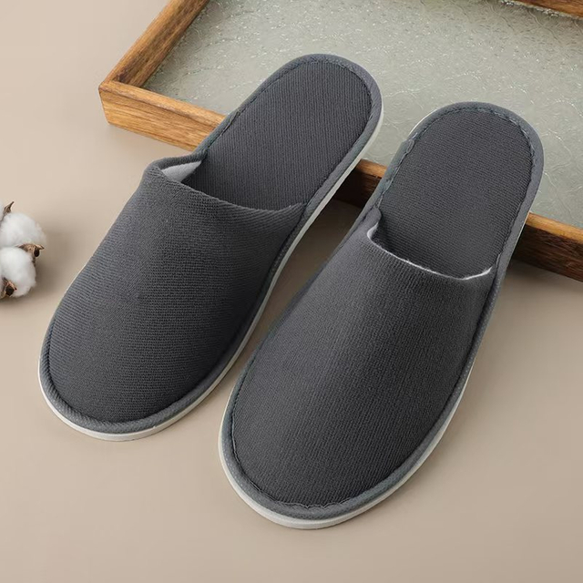 Grey Neoplane Slippers