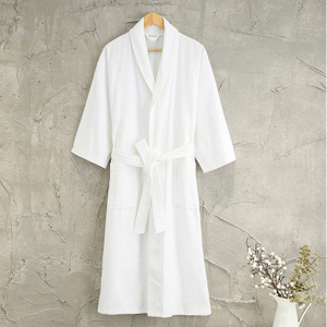 Bath Linen Cotton Waffle Bathrobe