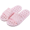 Bathroom Slippers Hollow Style Soft Bottom Non-slip Thick Slippers