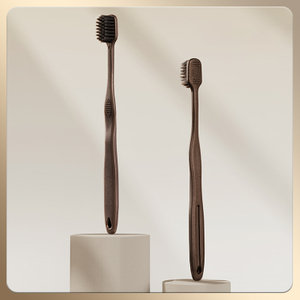 Disposable Toothbrush Set Bamboo Charcoal Toothbrush + 3g Toothpaste