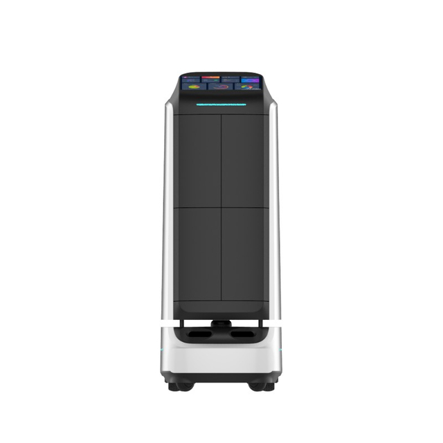 Hotel Delivery Smart Navigation Smart Screen Double-cabin Delivery Robot