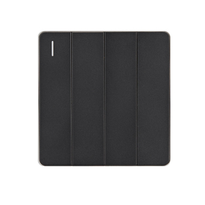 Power panel switch matte black 4-Gang 2-Way Switch