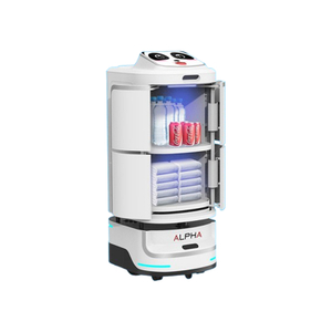 Hotel Delivery Intelligent Voice Large Capacity Dual Warehouse Robot