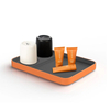 JF338 Hotel Room Tray Leather Tray for Sundries And Kettles