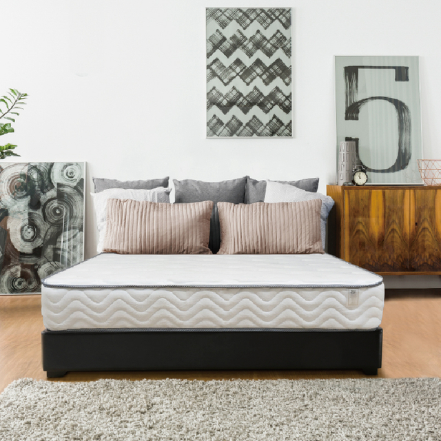 Flame Retardant Knitted Fabric High Resilience Sponge Hotel Room Mattress