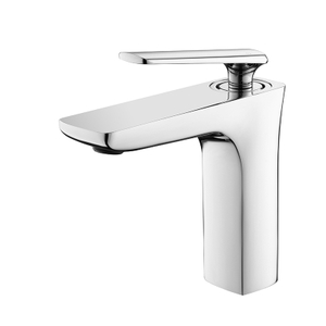 Chrome Plated Hot And Cold Basin Mixer Faucet for Bathroom