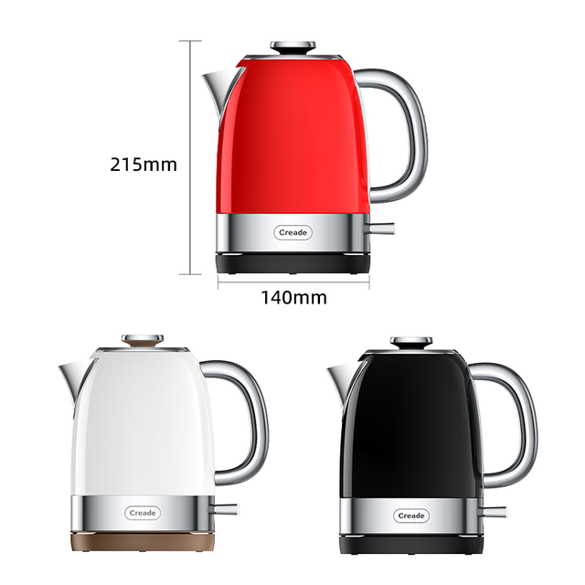 Creade K-0802 1.2L 304 Stainless Steel Electric Kettle
