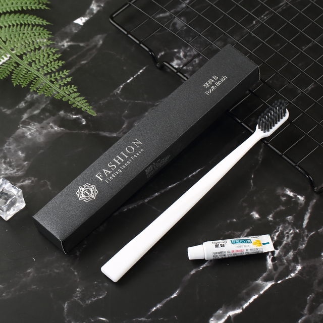Hotel Disposable Dental Kit Textured Toothbrush + 3g Toothpaste