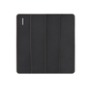 Power Panel Switch Matte Black 4-Gang 1-Way Switch