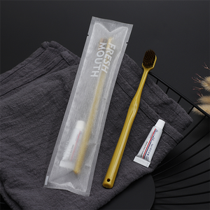 Hotel Disposable Dental Kit Wide-Head PP Toothbrush with 3g Toothpaste