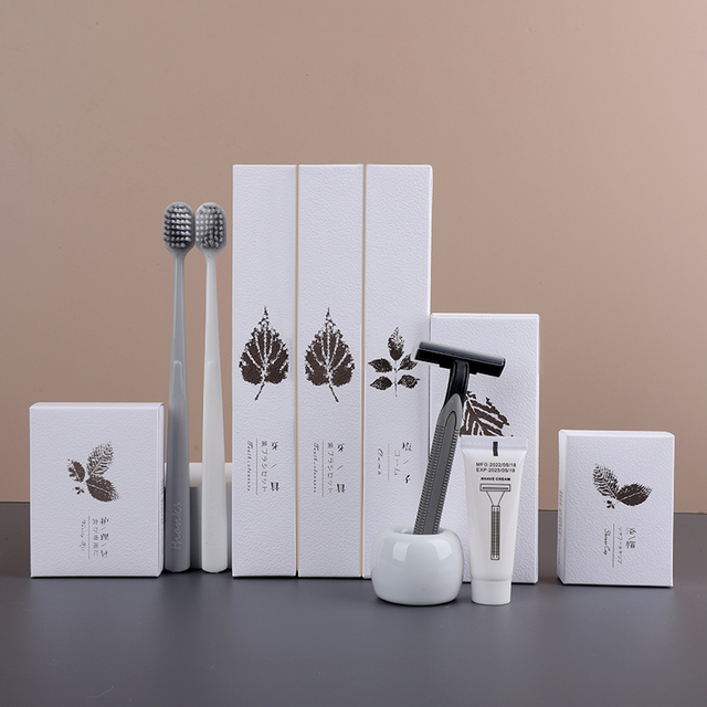 Hotel Disposable Dental Kit Wide-Head Toothbrush with 3g Toothpaste in Card Box
