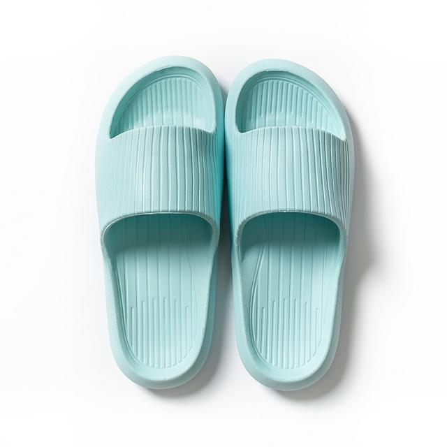 Size 37-40 Sky Blue EVA Plastic Slippers