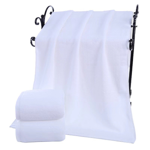 600g 32s Cotton Plain Weave Bath Towel Hotel Towel