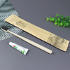 Toothbrush set Kraft paper packaging Straw toothbrush + 3g toothpaste