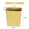 8L/14L Square Flame Retardant Trash Can