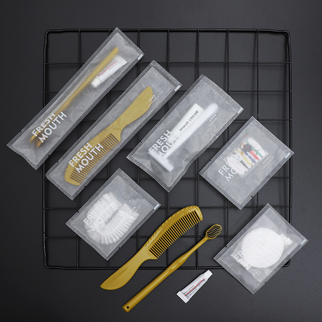 Hotel Disposable Dental Kit Wide-Head PP Toothbrush with 3g Toothpaste