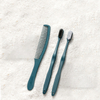 Hotel Disposable Luxury Toothbrush Set 7.5g Peacock Green Brush Plus 3g Paste