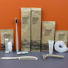 Toothbrush set Kraft paper packaging Straw toothbrush + 3g toothpaste
