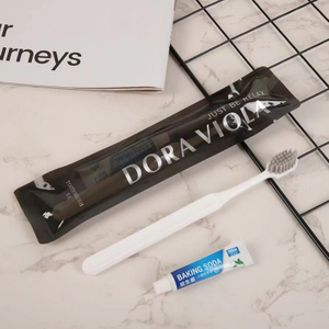 Hotel Toiletries Soft Bristle Toothbrush with 3g Toothpaste