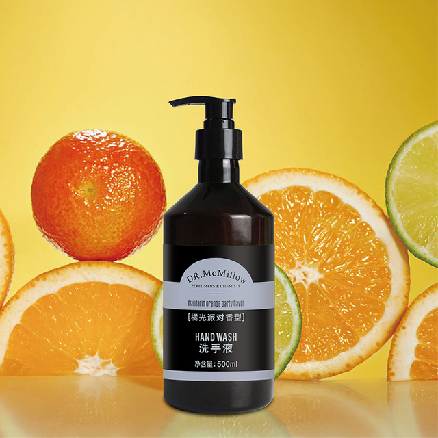 Citrus Green Leaf Fragrance Plant Extract Liquid Hand Soap 500ml