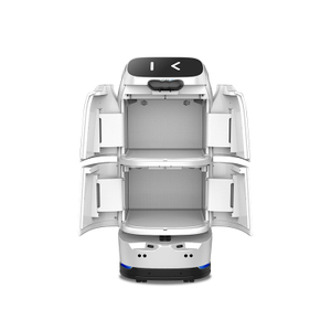 W3 Lite Hotel Room Delivery Large Capacity Dual Cabin Delivery Robot