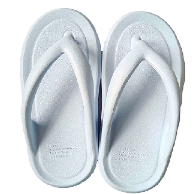 Size 37-40 Sky Blue EVA Plastic Flip-flops