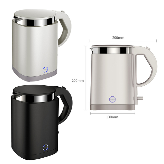 Creade K-0801 0.8L Electric Kettl with 316 Stainless Steel