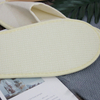 Non-Slip 6mm Sole Cotton-Linen Slippers for Hospitality