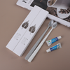 Hotel Disposable Dental Kit Wide-Head Toothbrush with 3g Toothpaste in Card Box