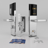 Stainless Steel Hotel Smart Door Lock, Moisture-proof M11 & Fire-retardant Electronic Lock