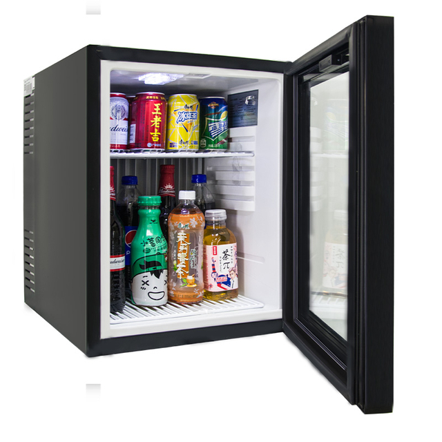 Hotel Silent Absorption & Compressor Minibar / Hotel Room Mini Refrigerator OBT-30CG