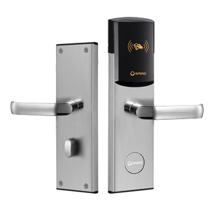 E3092 Stainless Steel Hotel Smart Door Lock, Moisture-proof M10 & Fire-retardant Electronic Lock