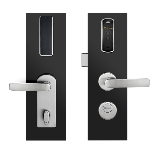 S3063 Stainless Steel Hotel Smart Door Lock, Moisture-proof 4585 & Fire-retardant Electronic Lock, RFID Lock